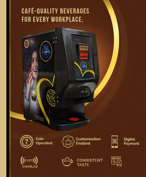 cuppers bean to cup machine